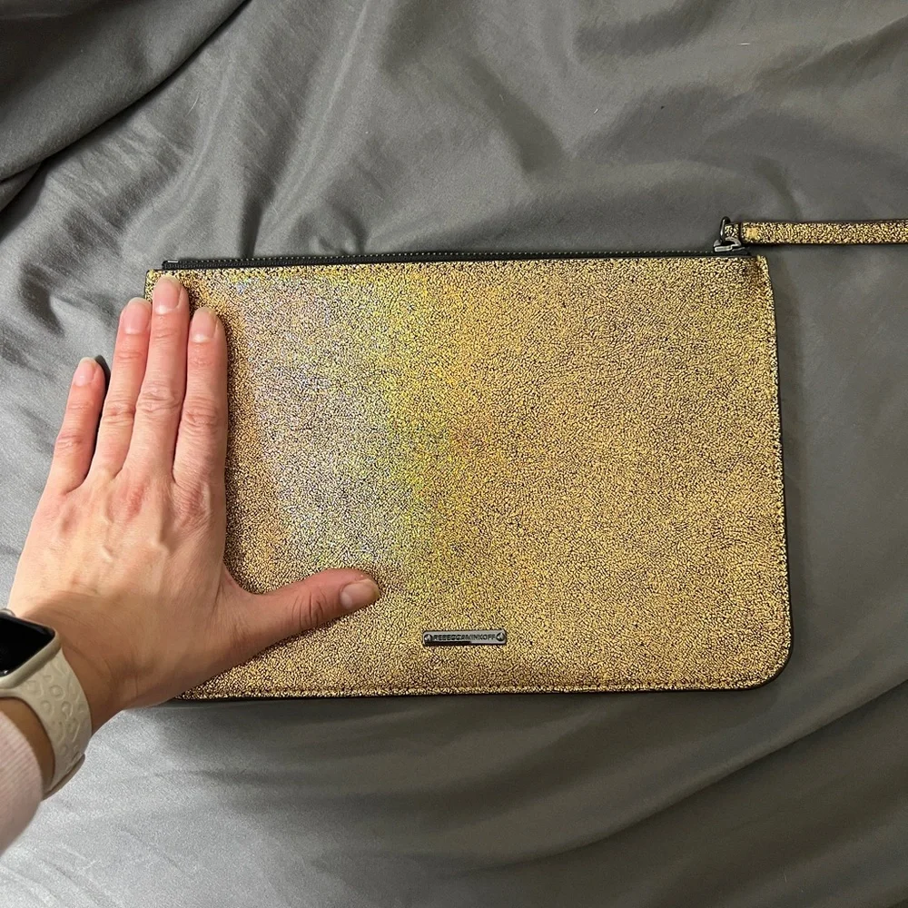 Rebecca minkoff Gold Studded Clutch - Picture 3 of 5